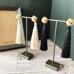 ＊ゆらゆらロングタッセルのゴールドピアス✳︎