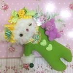 魔法のキャンディがハッピー☆わたあめベビーベア☆メロン☆ブライス☆ゆめかわいい☆くま☆ぬいぐるみ☆赤ちゃん☆スタイ☆ロンパース