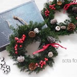 クリスマスリース ヒムロスギ