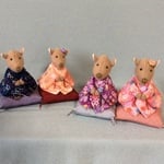 M様オーダー品  ちりめん細工:干支(いのしし)の飾り