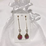 rose long イヤリング/ピアス
