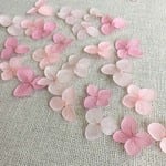 あじさい　花びら【国産　アナベル・さくらmix　30枚】あじさいのお福分け　みちのくあじさいや  ＜ アジサイ 紫陽花 ＞