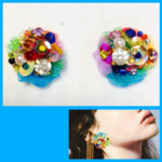 ハンドメイドピアス