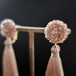 "花火" タッセルイヤリング/ピアス