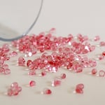 チェコビーズ  しずく型  スイカ