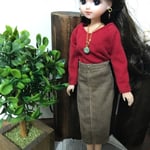 リカちゃん コーデュロイスカート スカート