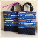 ［ bombmama様専用］通園通学バック＊レッスンバック＊シューズ入れ＊電車