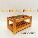 高さ6.0cm ミニチュア木製テーブル *55