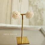 【 受注制作 】パールシャワーピアス