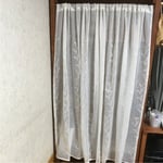 とっても大きめ！素敵なカフェカーテン 窓や棚・ラックの目隠しにも インテリア  