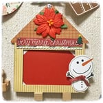 壁飾りクリスマスハウス