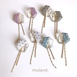 smoky cream dot【ピアス/イヤリング】