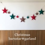 Xmas✯バーンスターガーランド