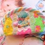 hana*ハンドメイド★レトロアニマルのミニミニポーチ♪Pinks★ブルークマちゃん