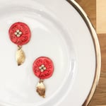 トマトのビジューイヤリング/ピアス 