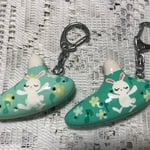 オカリナ（小）　ウサギ柄