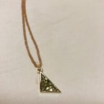 モルダバイト天然石ネックレス