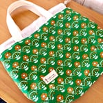 ⑪しじみ巾着Ｌサイズ  巾着  グリーン 北欧