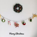 トイプードル クリスマス オーナメント（キャメル）