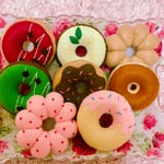 送料無料 フェルト ドーナツ