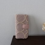 yuri-kah様オーダー　ミナペルホネン　タンバリン手帳型スマホケース　iphone8
