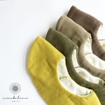 【再販】A/W color まんまる無地×星柄スタイ