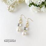 shine pearl ringピアス(イヤリング・樹脂ピアス)