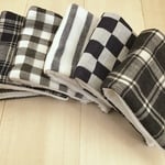 □835 今治タオル&ダブルガーゼ ミニハンカチ6P STYLISH MONOTONE