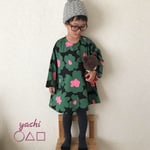 ふんわり楽ちん北欧子供ワンピース
