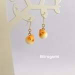 もちころオカメのピアス（イヤリング）