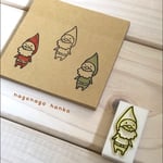 サンタクロース 消しゴムはんこ