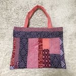 パッチワークトート絞り風