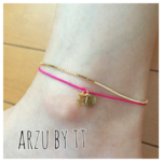 code anklet#name TAG☆star