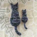 【romi06様ご注文分】カモフラージュ猫クッション ＆猫のおもちゃ
