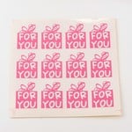 〖7シート〗FOR YOUシール