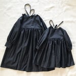  ダークグレーのワンピース(110cm)
