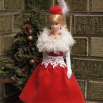 紅別珍ワンピース5点セット【バービー Barbie ファッションロイヤリティ FR Poppyparker ポピーパーカー】