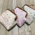 ＊数量限定＊ぷっくり【スワン】がま口ポーチ M