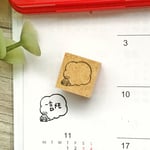 リボンちゃんのちょっと一言メモはんこ