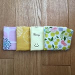 ガーゼ ミニハンカチ ４枚セット 113