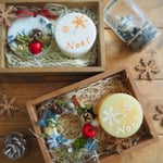 クリスマスギフトBox🎄Noel🎄リースサシェ&キャンドル