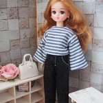 リカちゃん ボーダーブラウスセット