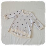 【Ladies☆Ｓ】ラウンドヘムプルオーバー☆ペールグレー