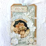 クリスマス コラージュタグ