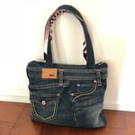 デニムリメイクバッグ  LE/ike 