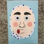 福笑い 顔パーツ付き