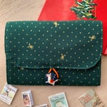 送料無料クリスマスじゃばらカードケース