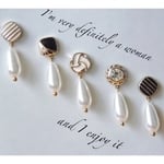 大人なレトロパール❇︎シールピアス❇︎貼るピアス