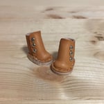 オビツ11 サイズ  ボタンブーツ キャメル