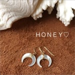 新作♡14kgf マザームーンピアス、イヤリング